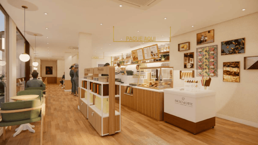 Bacio di Latte inaugura terceira loja em Moema