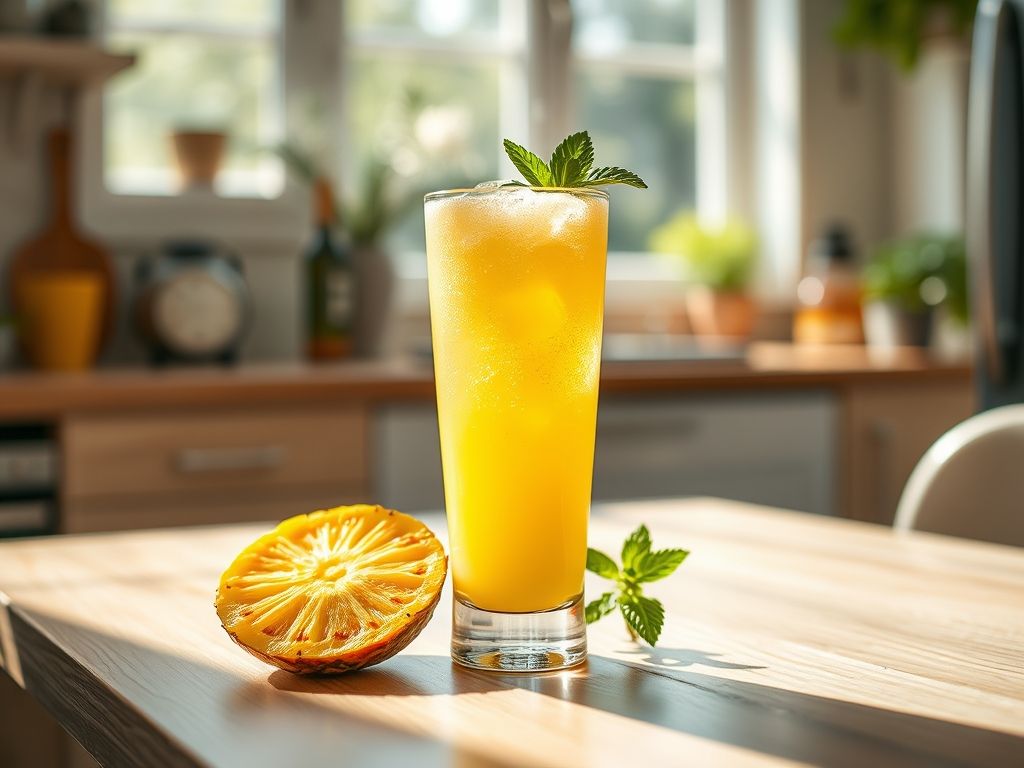Bebida de Maracaxi Refrescante Detox