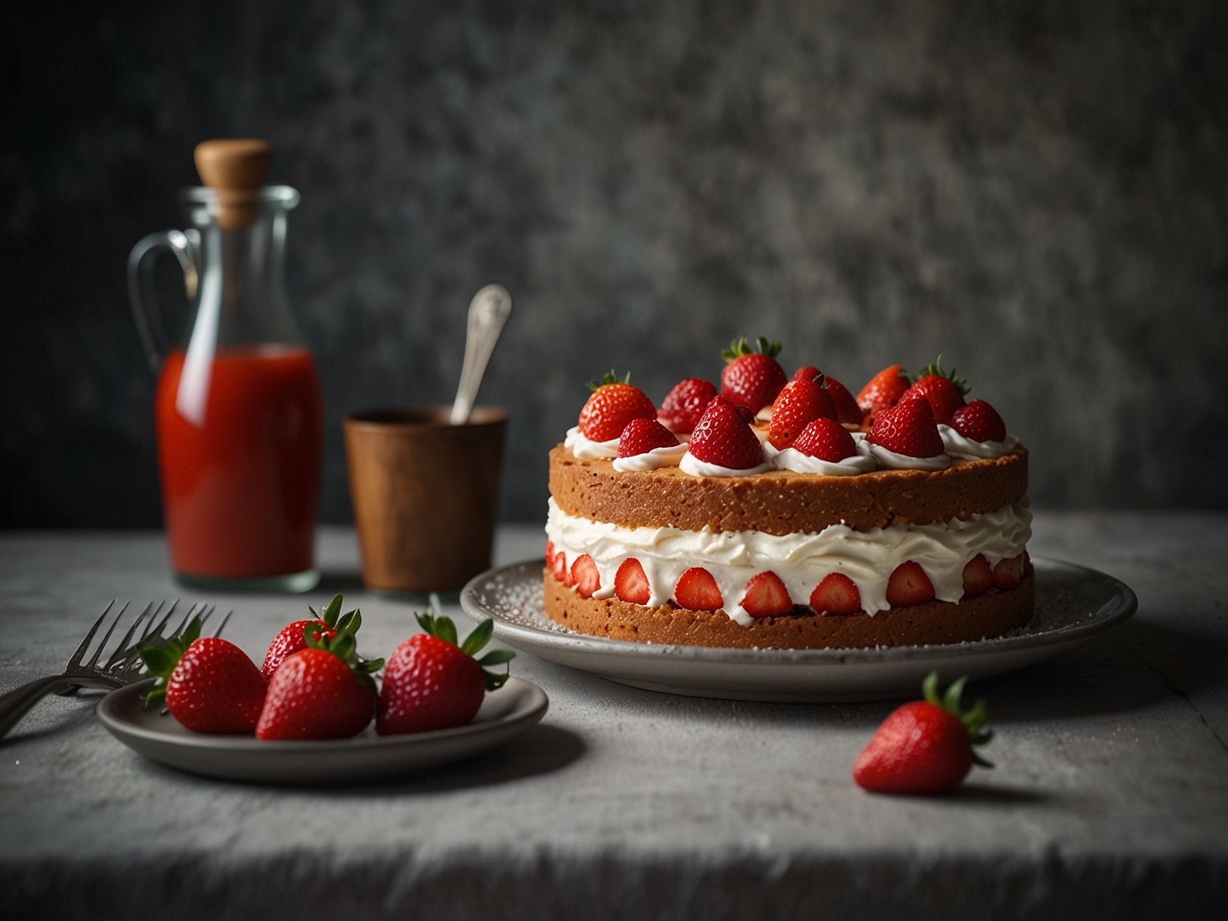 Bolo Low Carb de Morango: Frescor e Sabor a Cada Bocado