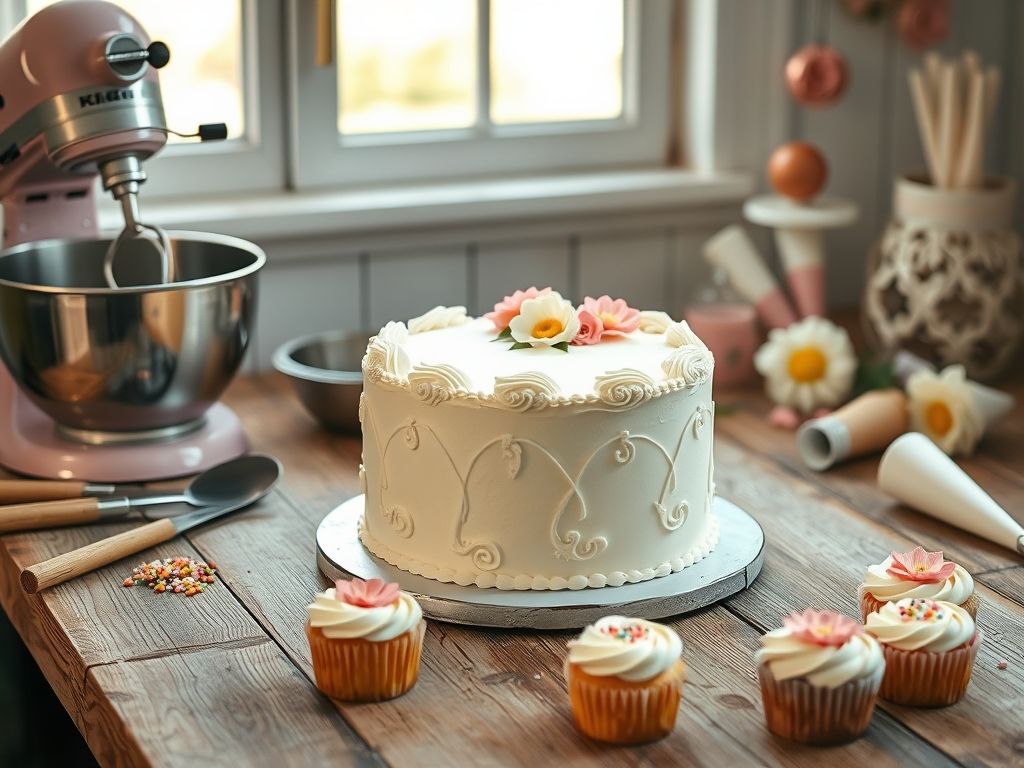 Como fazer bolos decorados para festas em casa