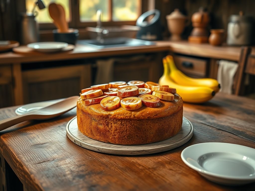 Cuca de Banana Deliciosa