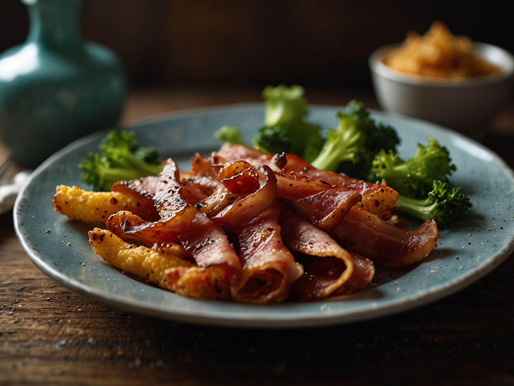 Farofa Low Carb de Bacon: O Acompanhamento Perfeito