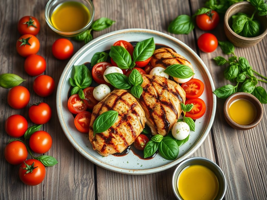 Frango Caprese Low-Carb: Receita Fácil e Saborosa