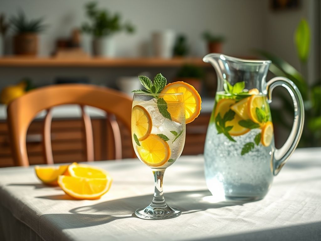 Gin Tônica Detox Tropical