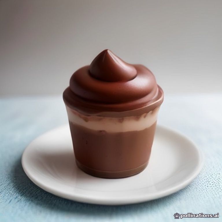Mousse de Chocolate Fit Delícia