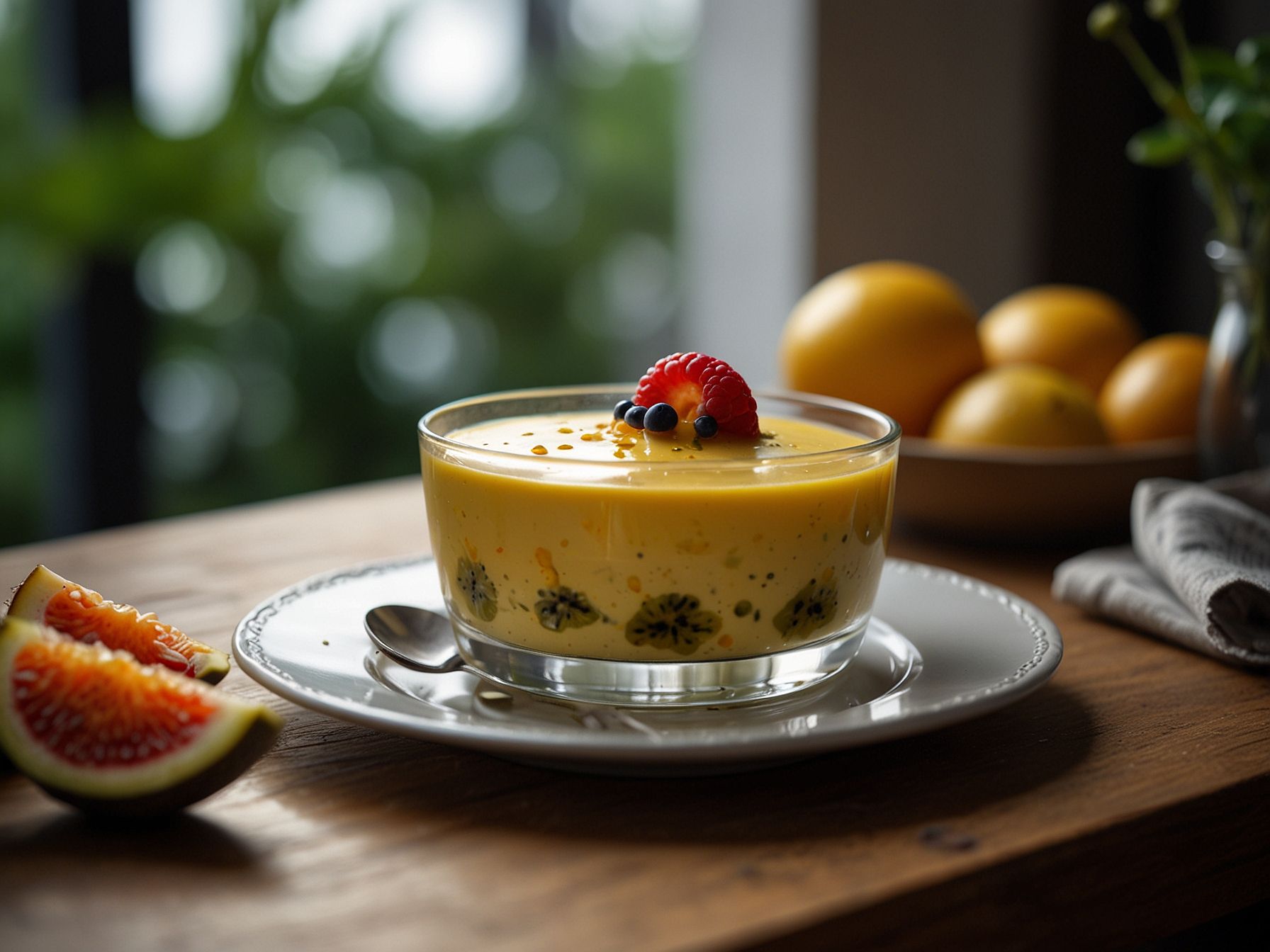 Mousse de maracujá leve e delicioso sem lactose