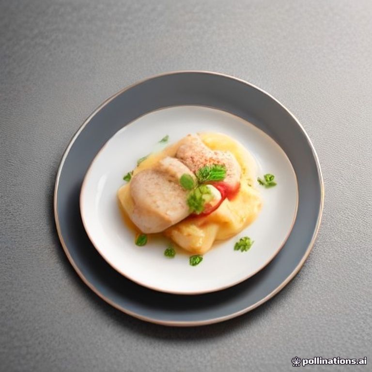 Peixe com crosta de gergelim e creme de couve-flor