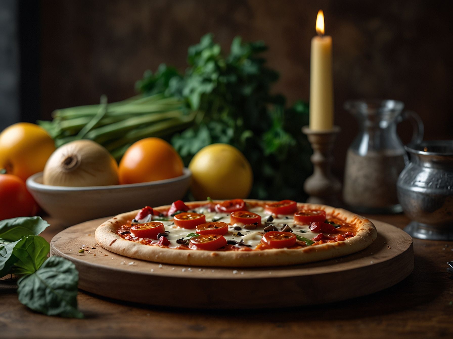 Pizza de Liquidificador Rápida e Fácil com Palmito