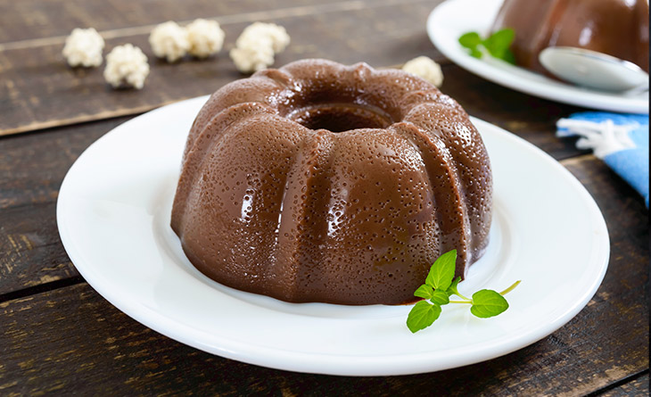 Pudim de Chocolate com Receita de Sorvete de Baunilha