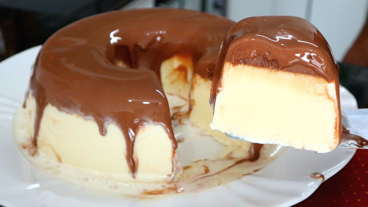 Pudim de Leite Condensado com Receita de Sorvete de Coco