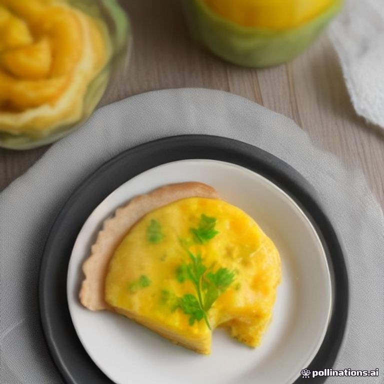 Quiche de Legumes Low Carb com Crosta de Couve-Flor