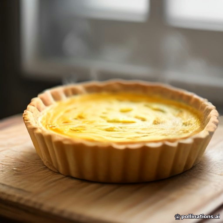 Quiche saudável sem farinha com recheio de alho-poró