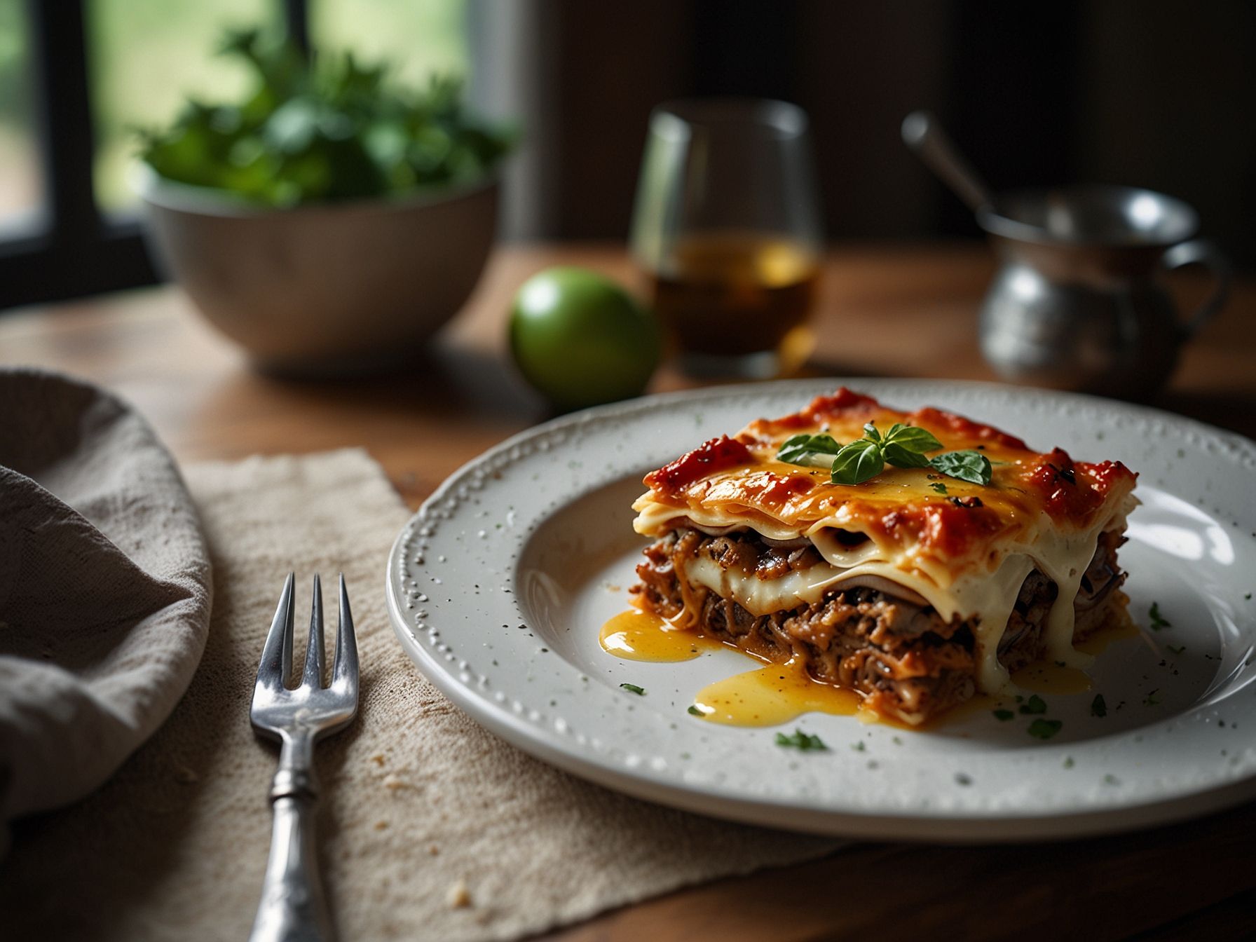Receitas de almoço low carb: Lasanha de berinjela