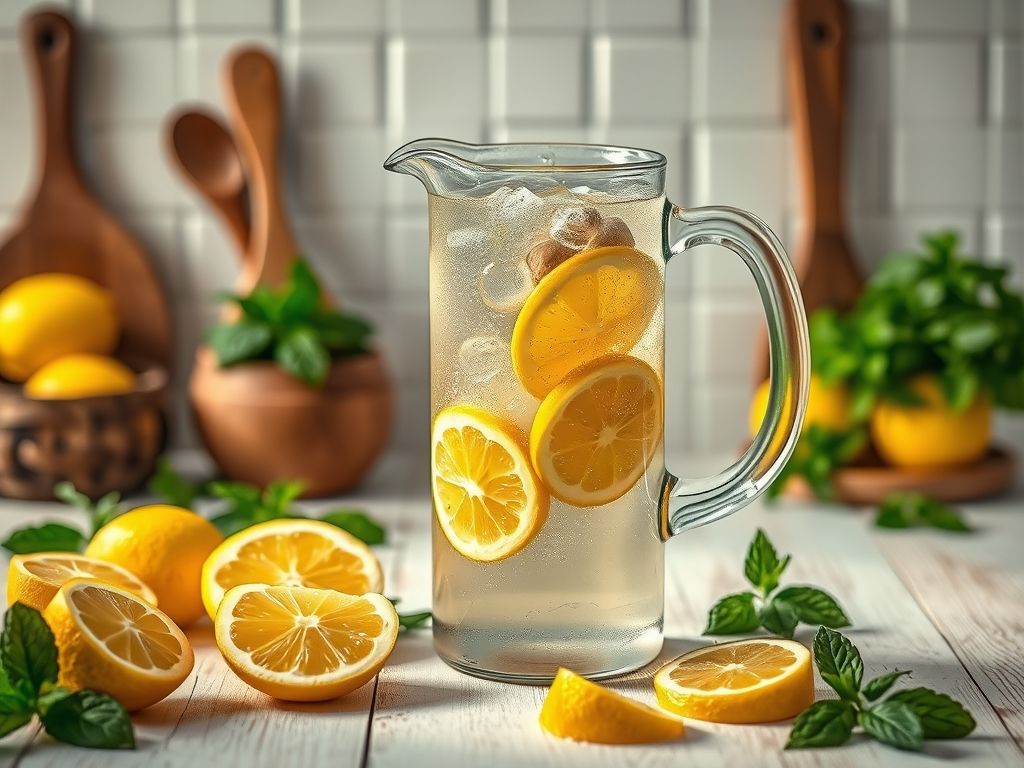 Refrigerante de Gengibre Detox