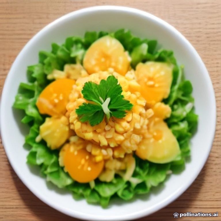 Salada Simples Tropical
