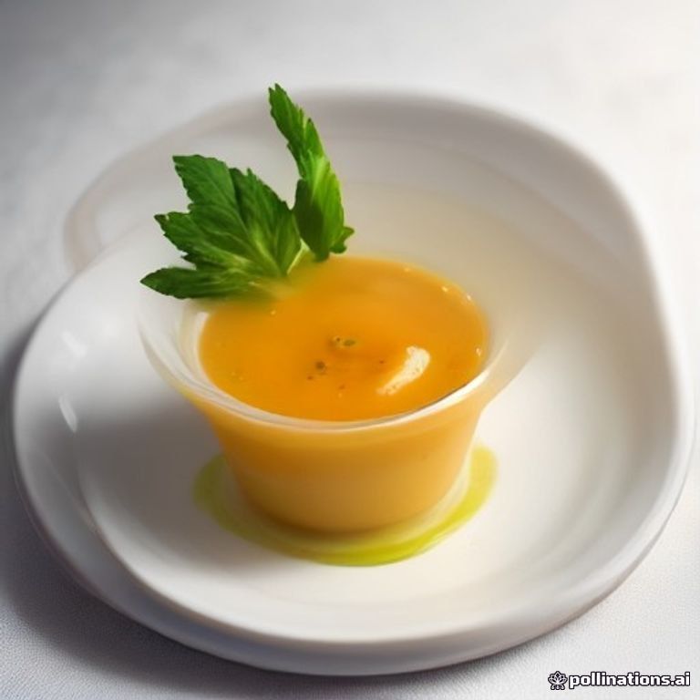 Sopa de Abóbora com Gengibre Low Carb