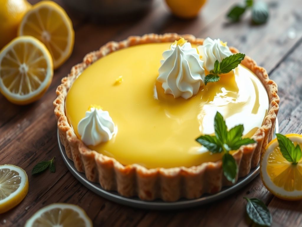 Torta de Limão Low Carb Deliciosa