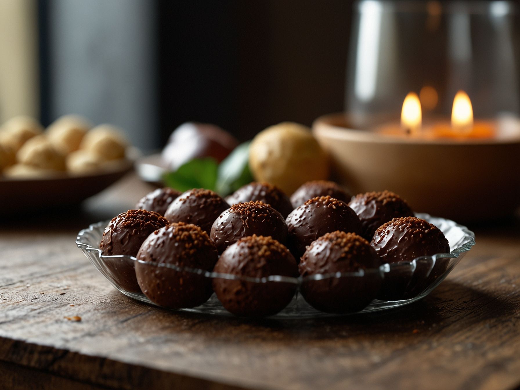 Trufas de Chocolate Low Carb: Prazer Sem Culpa