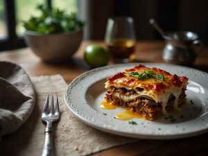 Receitas de almoço low carb: Lasanha de berinjela