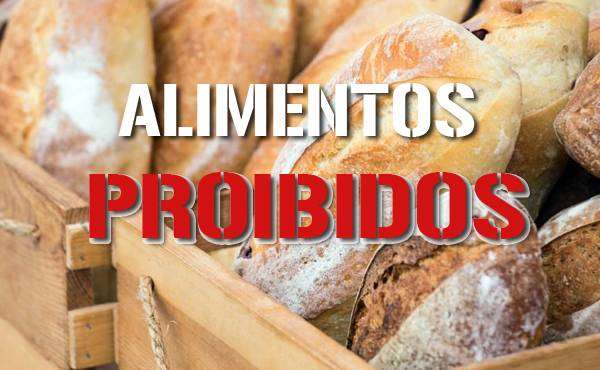 Alimentos não permitidos em dietas Low Carb
