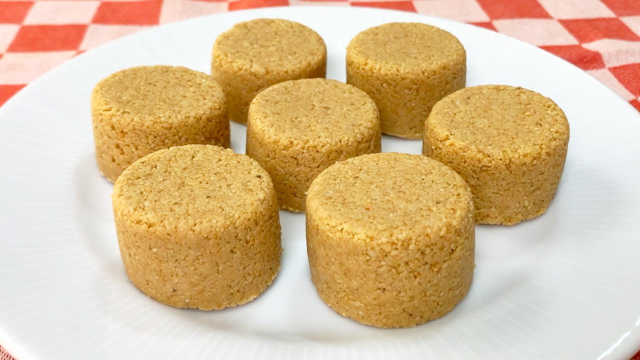 Receita de paçoca rolha Low Carb