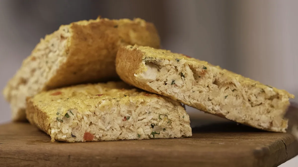 Torta de frango fit