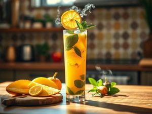 Suco Refrescante Tropical Detox