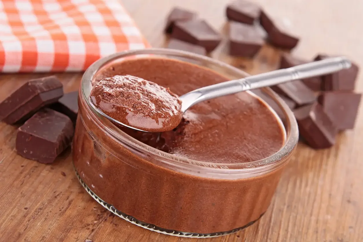 Mousse de Chocolate Brilhante