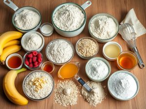 Como substituir o glúten em receitas doces?