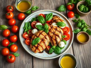 Frango Caprese Low-Carb: Receita Fácil e Saborosa