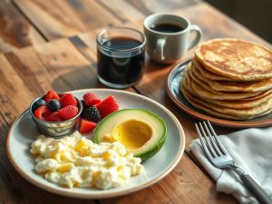 Como fazer um café da manhã Low Carb em menos de 10 minutos