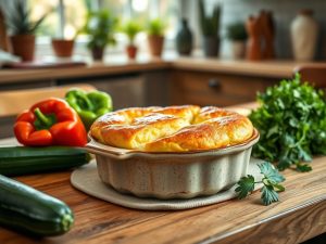 Suflê de Legumes Low Carb Delicioso