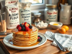 Como fazer panquecas Low Carb que até as crianças adoram