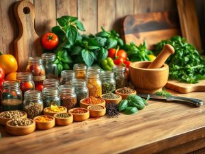 Como usar temperos para dar um toque especial em qualquer prato