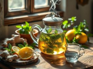 Infusão Poderosa que Combate Inchaço e Melhora a Respiração