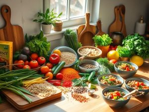 Como fazer receitas com ingredientes orgânicos