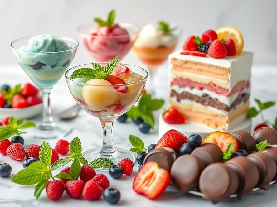 Receitas para quem quer aprender a fazer sobremesas geladas