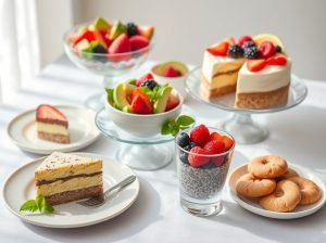 Já pensou em comer sobremesas sem sair da dieta?