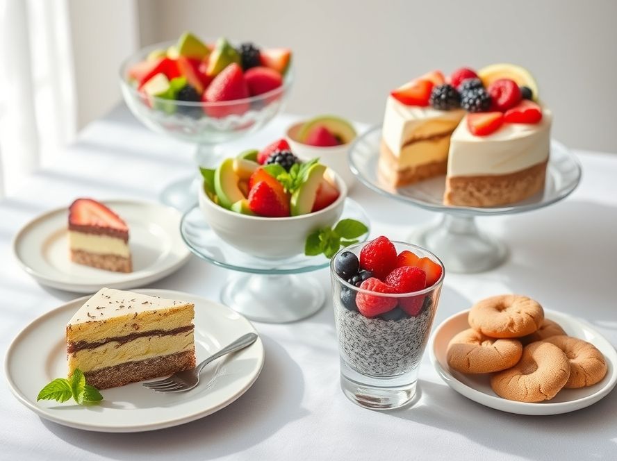 Já pensou em comer sobremesas sem sair da dieta?