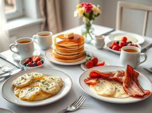 Como preparar um café da manhã especial para o fim de semana