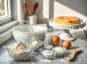 O passo a passo para fazer um bolo sem glúten delicioso