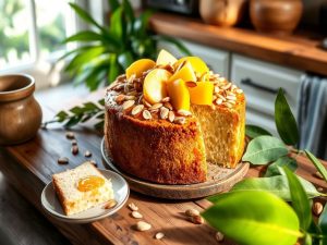 Bolo de Amêndoas Low Carb Delícia Tropical