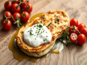 Panqueca Low Carb de Frango com Requeijão