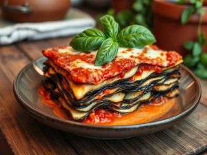 Lasanha de Berinjela Low Carb à Brasileira
