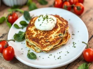 Panqueca de Espinafre Low Carb Deliciosa