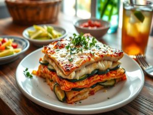 Lasanha de Frango Low Carb à Brasileira