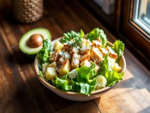 Salada Caesar Low Carb Tropical