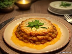 Escondidinho de Abobrinha com Gratinado de Carne