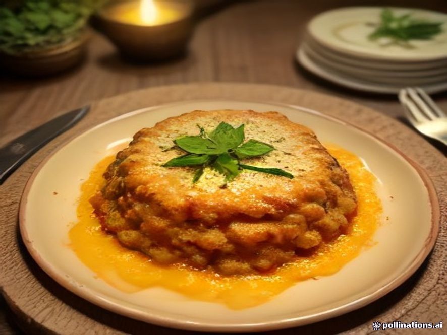 Escondidinho de Abobrinha com Gratinado de Carne